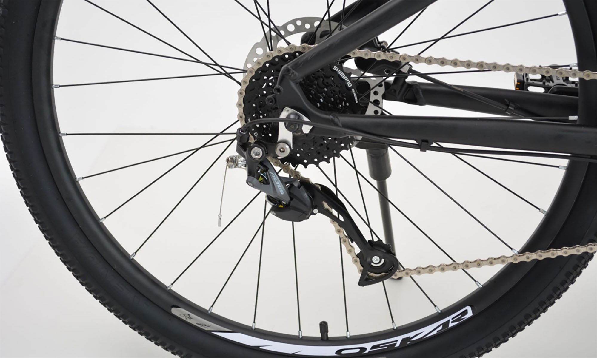 Велосипед Oskar RANGER 2.0 29", розмір М, рама 17, рік 2026, чорний матовий 5