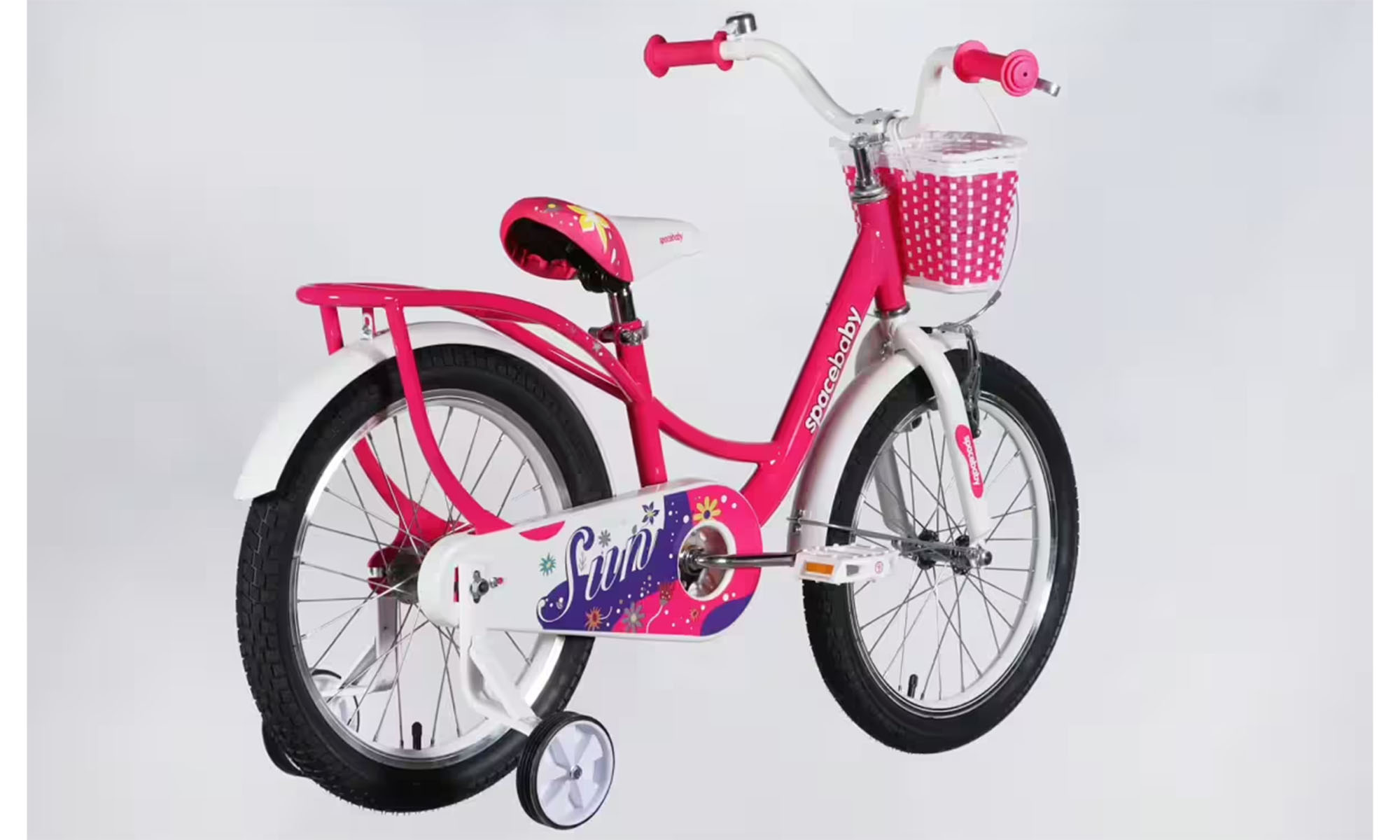 Велосипед SPACE KID SUN BH 18", розмір XXS, рама-10", рік 2026, рожевий 3 Велосипед SPACE KID SUN BH 18", розмір XXS, рама-10", рік 2026, рожевий 3