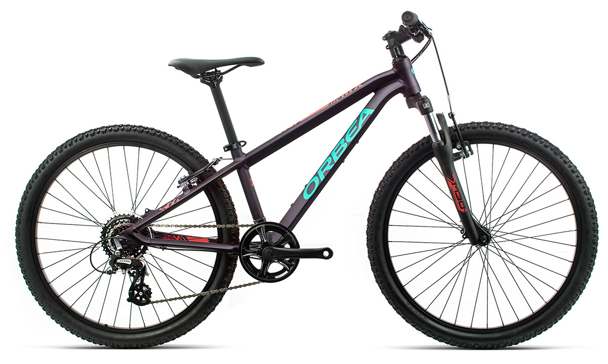 Фотографія Велосипед Orbea MX 24 XC (2020) 2020 Сіро-червоний