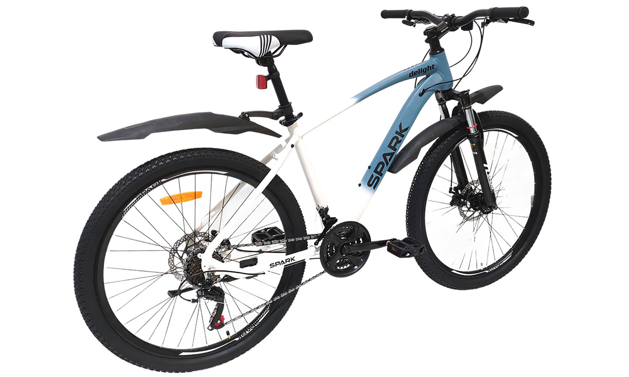 Велосипед SPARK DELIGHT 26", размер M, рама 17", 2025, синий с белым 2