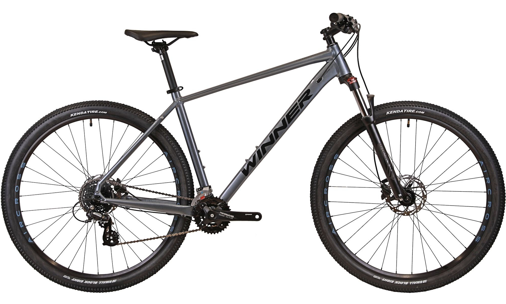 Велосипед WINNER IMPULSE-2 29" размер XL, рама 22", 2025, Серый 