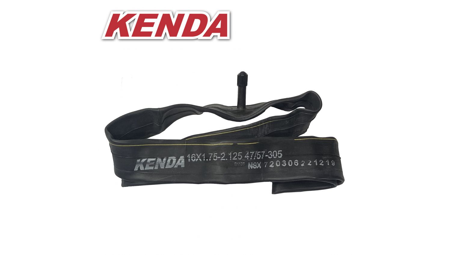 Камера KENDA 16х1.75-2,125, A/V, 47/57-305, у коробці 3 Камера KENDA 16х1.75-2,125, A/V, 47/57-305, у коробці 3