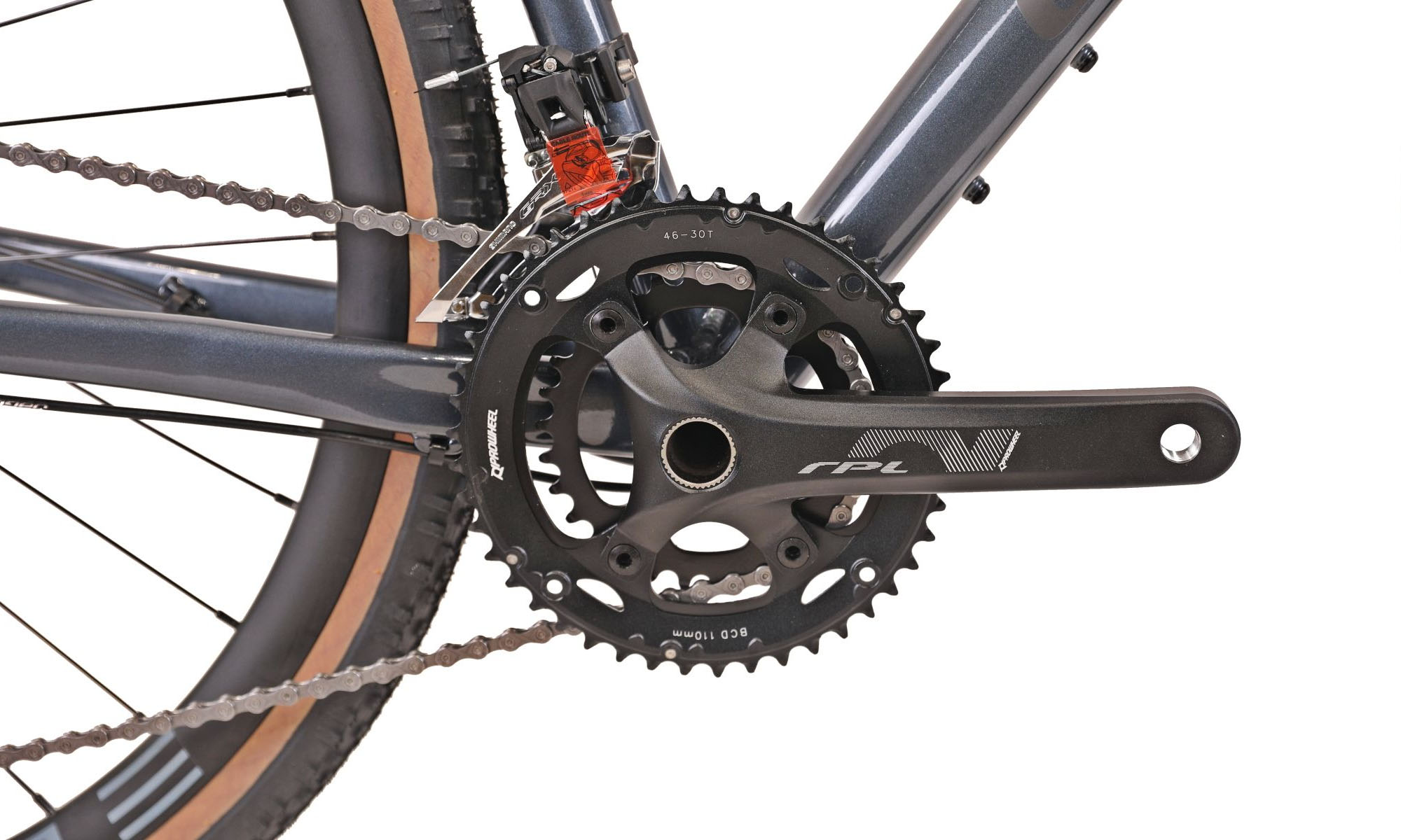 Велосипед Cyclone GSX 700c (28") розмір M, рама 54 см, 2024, Сірий 5