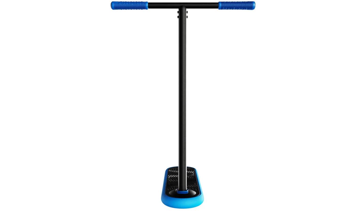 Трюковый самокат-тренажер Indo Trampoline V2 Scooter черно-синий 6 Трюковый самокат-тренажер Indo Trampoline V2 Scooter черно-синий 6