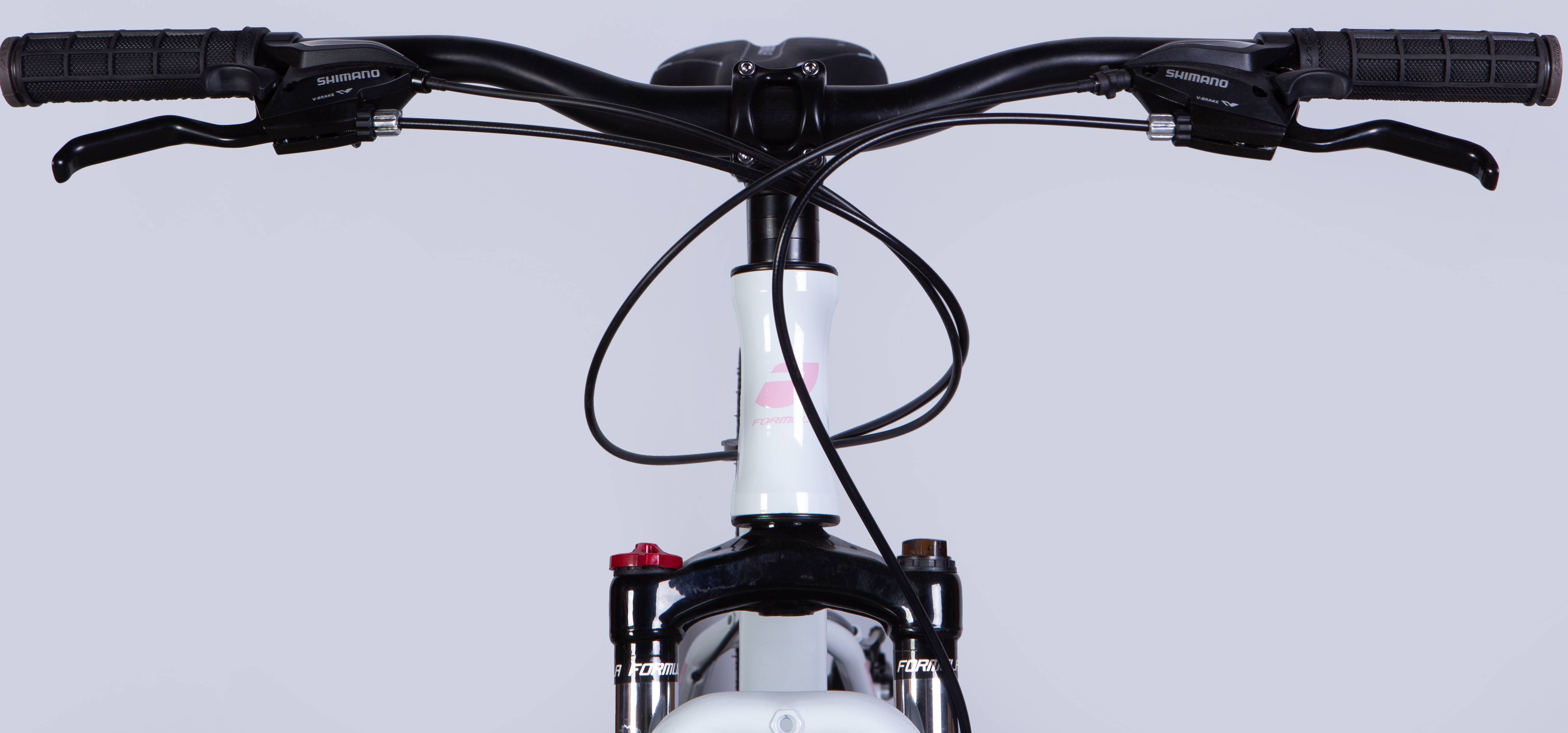 Велосипед Formula ALPINA DD 26" розмір S рама 15" 2025 біло-рожевий 7