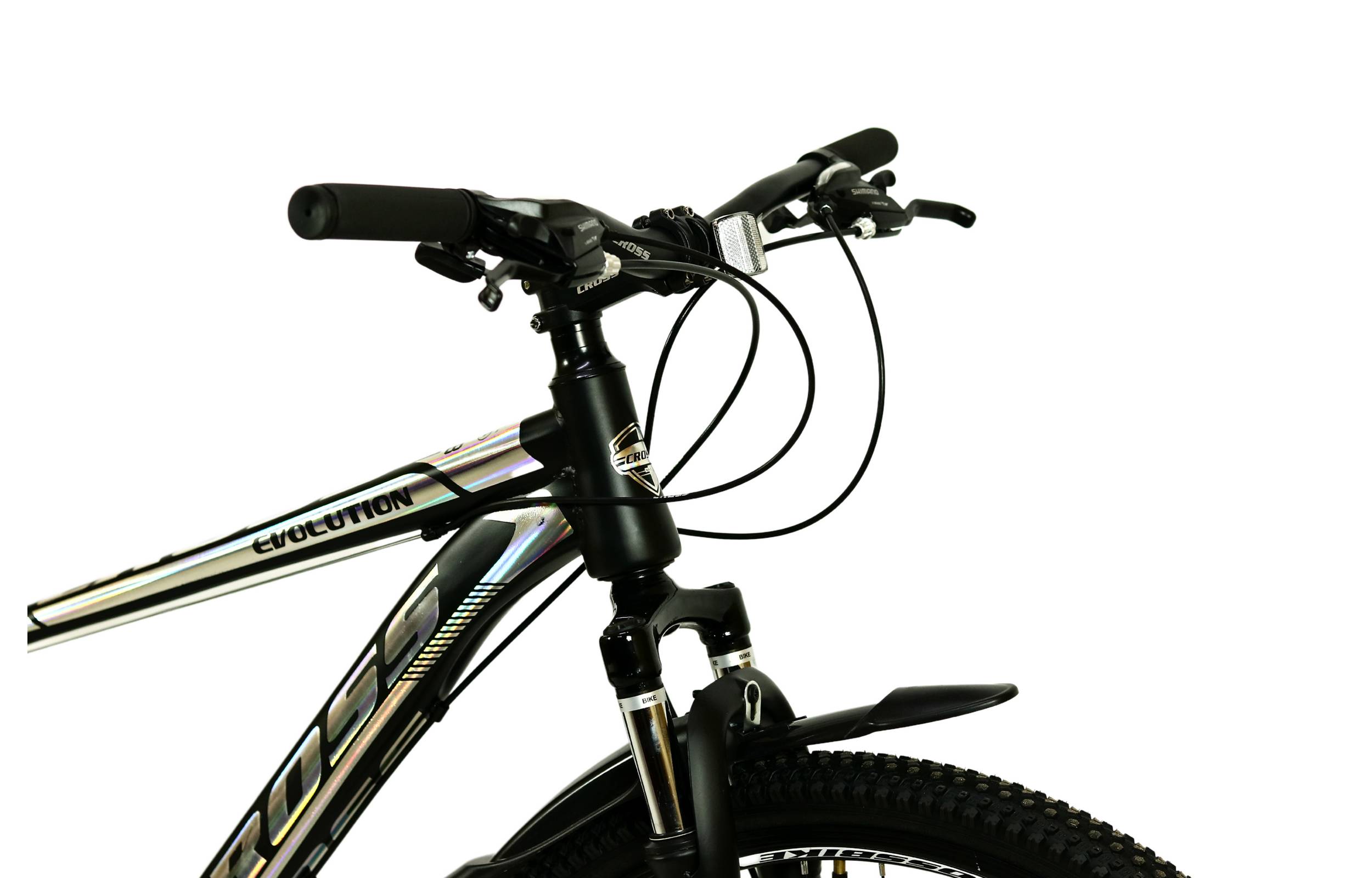 Фотография Велосипед Cross Evolution V2 27.5" размер М рама 17 2022 Черный 4