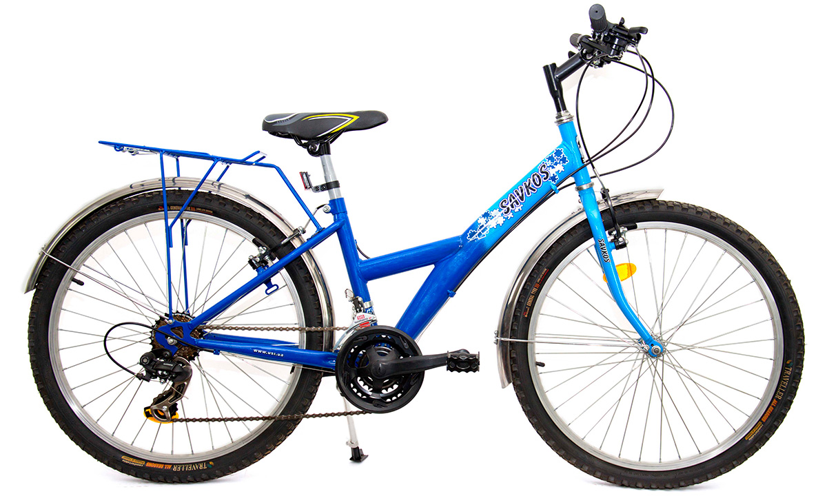 Велосипед многоскоростной 24" ХВЗ Teenager 44 SH (2020) 2020 blue 7