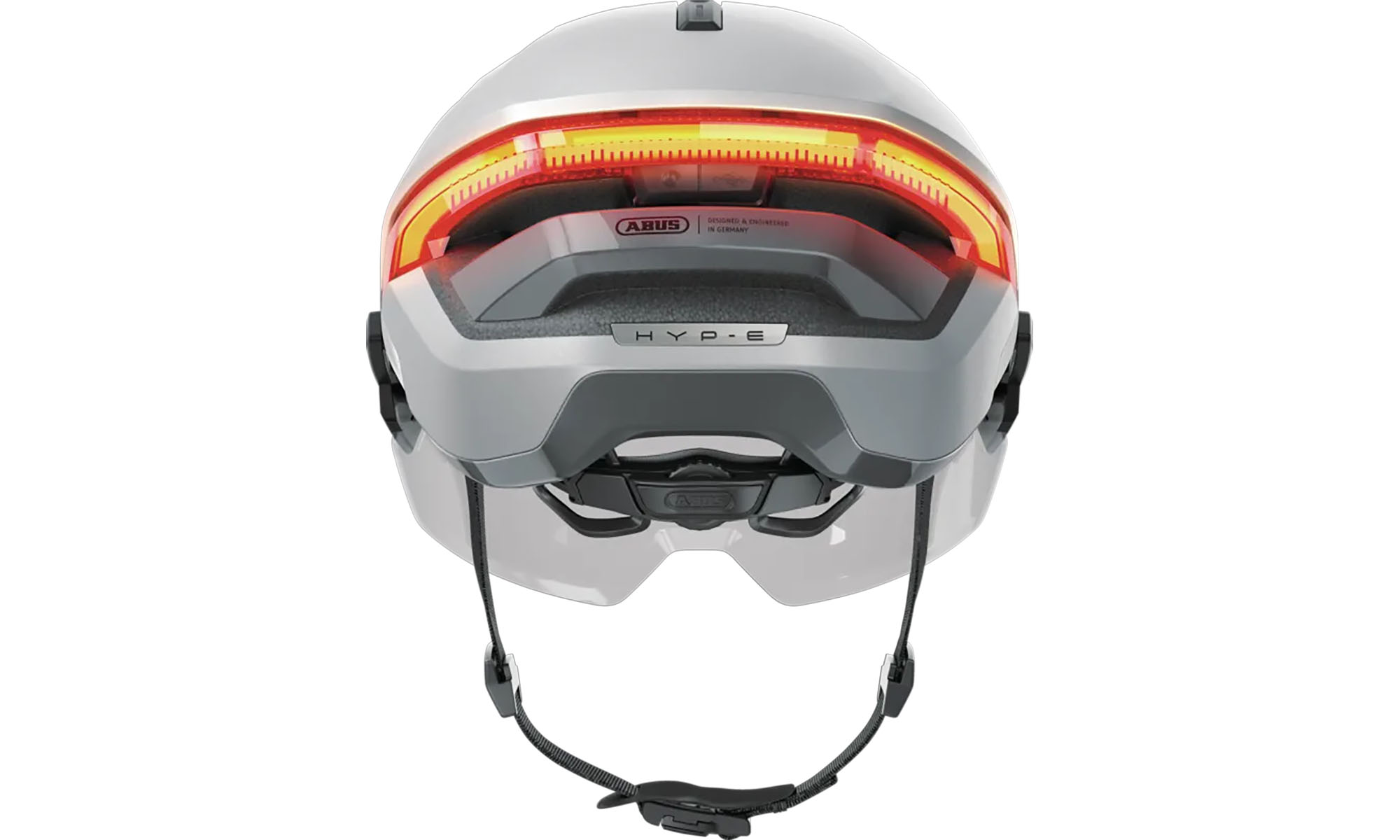 Велошлем ABUS HYP-E BL.ACE gleam silver, размер S (51-55 см), серебристый 6 Велошлем ABUS HYP-E BL.ACE gleam silver, размер S (51-55 см), серебристый 6