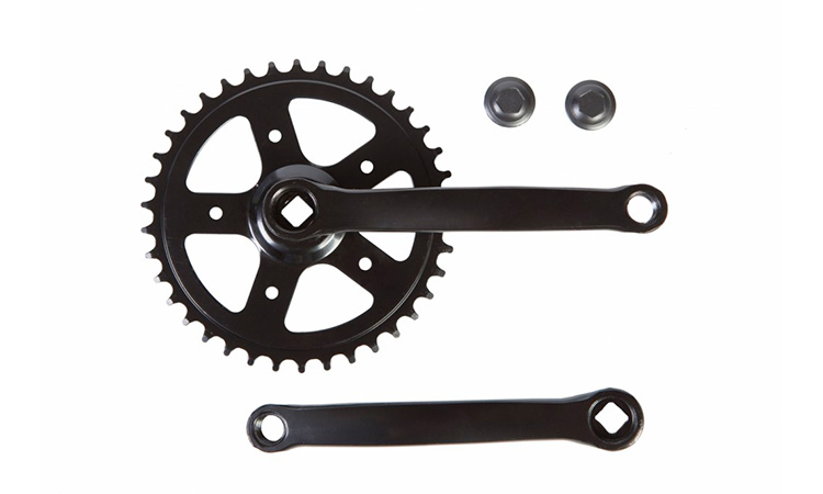 Шатуны DN HX HX-F-AM007 165мм, 38T черный 