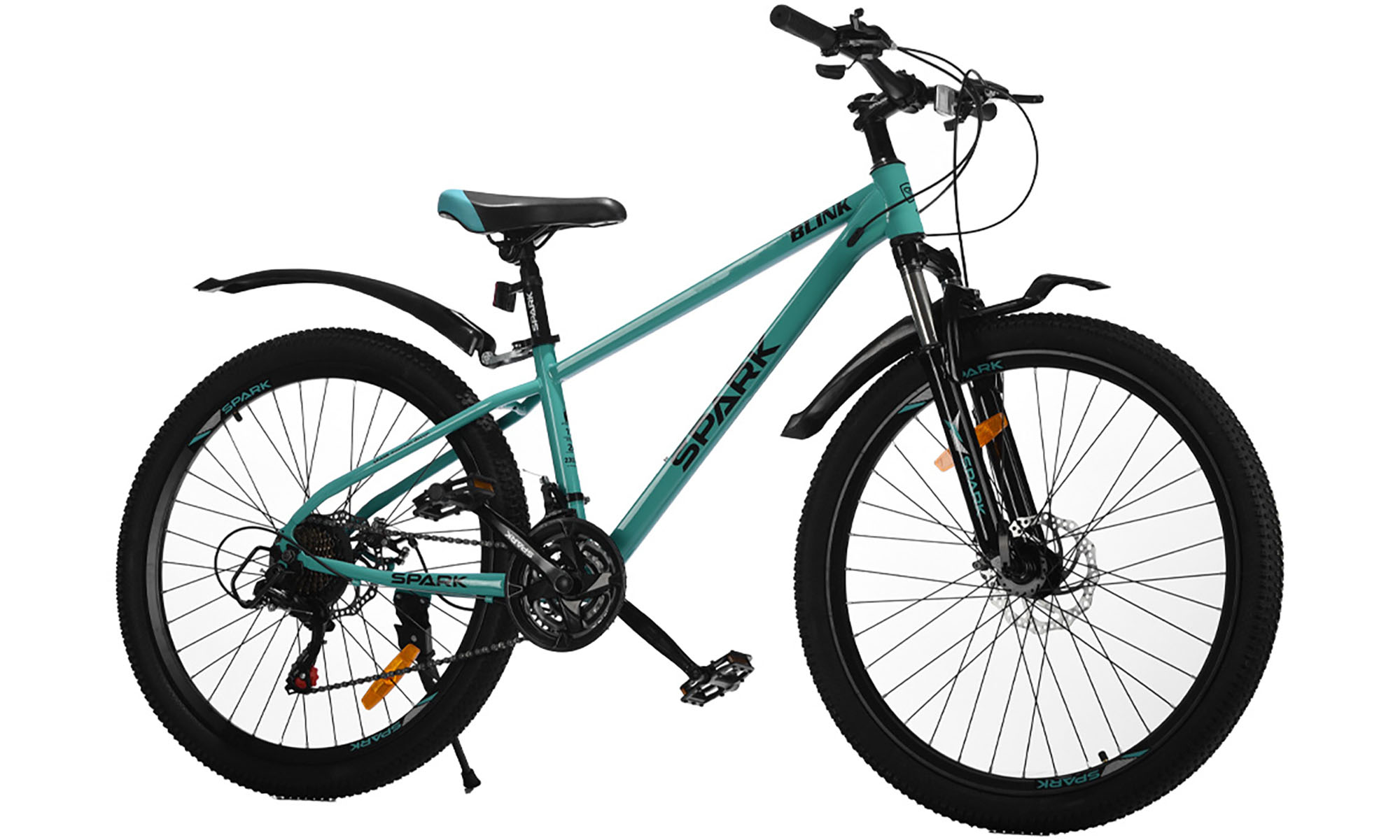 Велосипед SPARK BLINK 26", размер XS, рама 13", год 2026, мятный 3