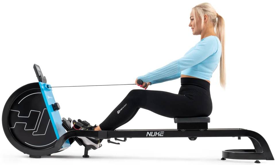 Гребной тренажер Hop-Sport HS-075R Nuke синий 14