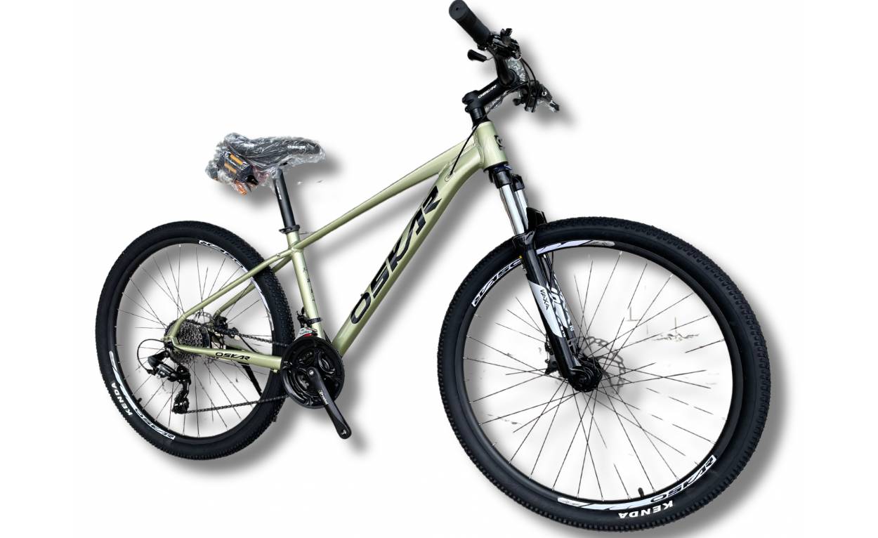 Велосипед Oskar Rapid 27,5" розмір S рама 15 Бежевий 2