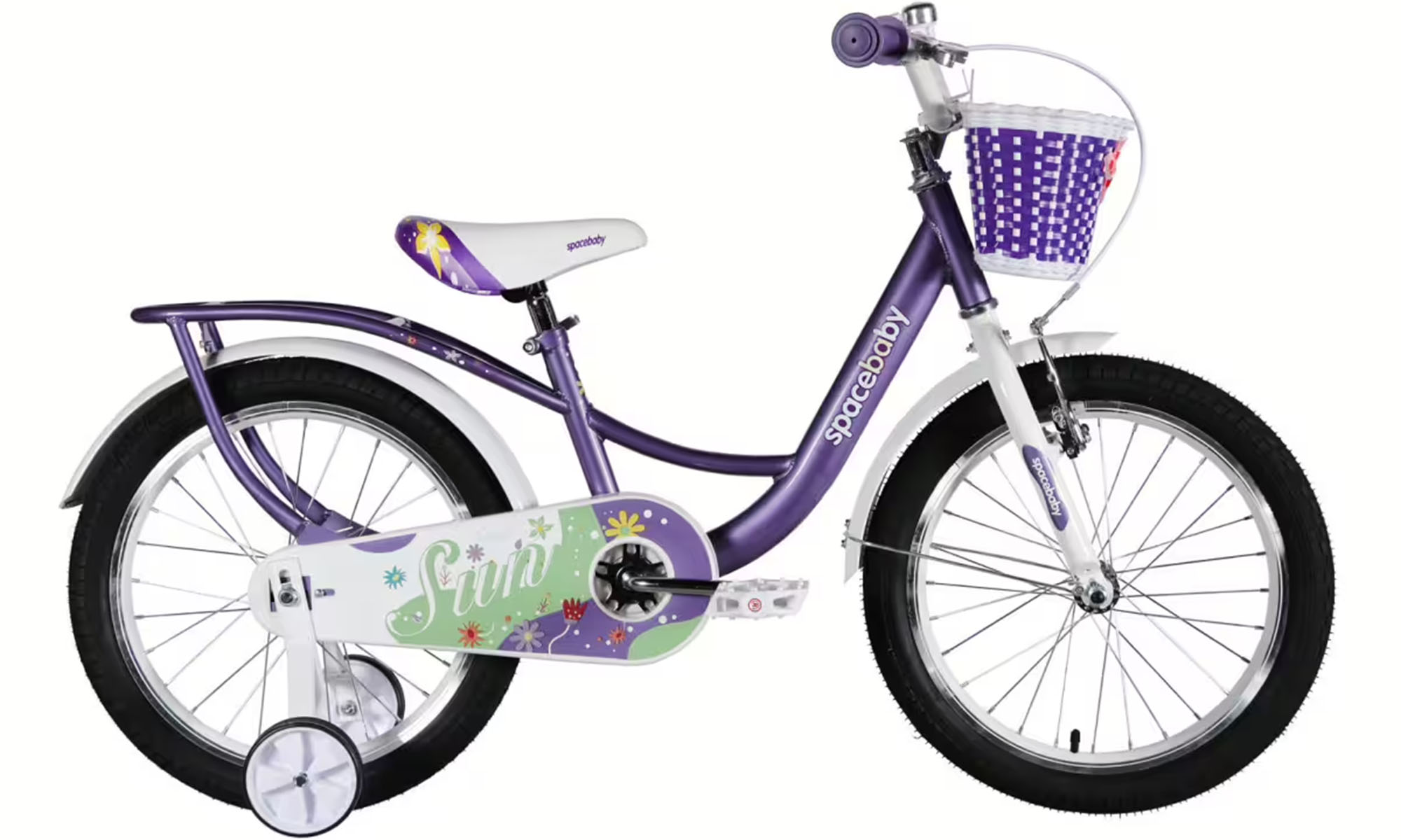 Велосипед SPACE KID SUN BH 18", размер XXS, рама-10", год 2026, фиолетовый 