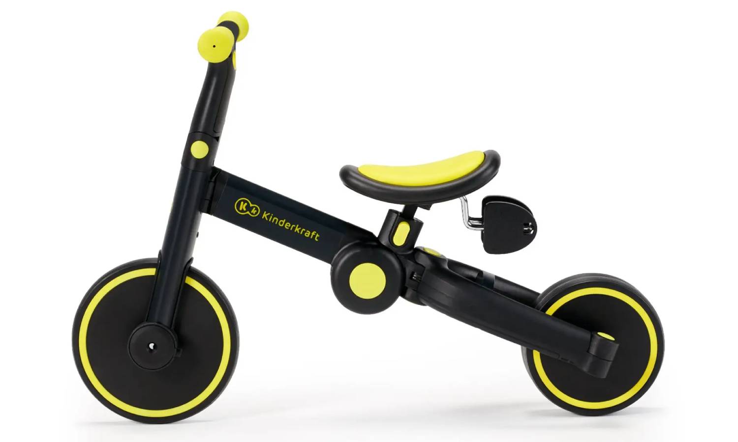 Триколісний велосипед 3 в 1 Kinderkraft 4TRIKE Black Volt 2 Триколісний велосипед 3 в 1 Kinderkraft 4TRIKE Black Volt 2