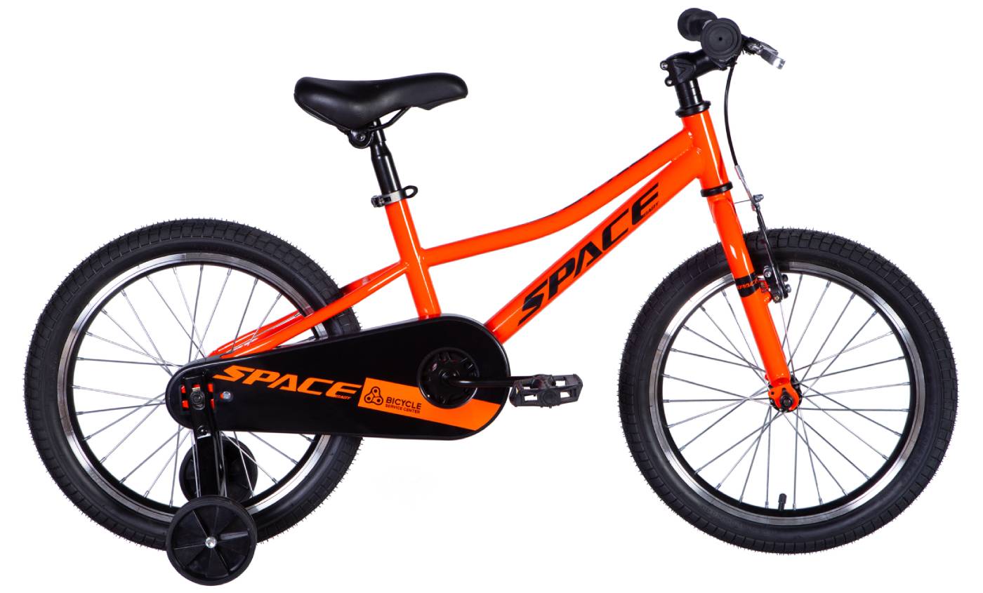 Фотография Велосипед SPACE KID PLUTO BH 18" рама 10" 2024 оранжевый