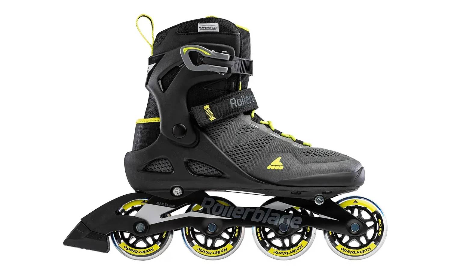 Фотографія Ролики Rollerblade Macroblade 80 2024 black-lime 295 6