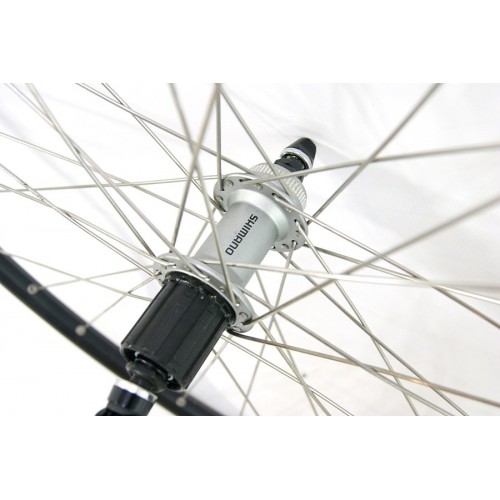 Колесо заднє Shimano 28" FH-M4050 Center Lock, чорний 2
