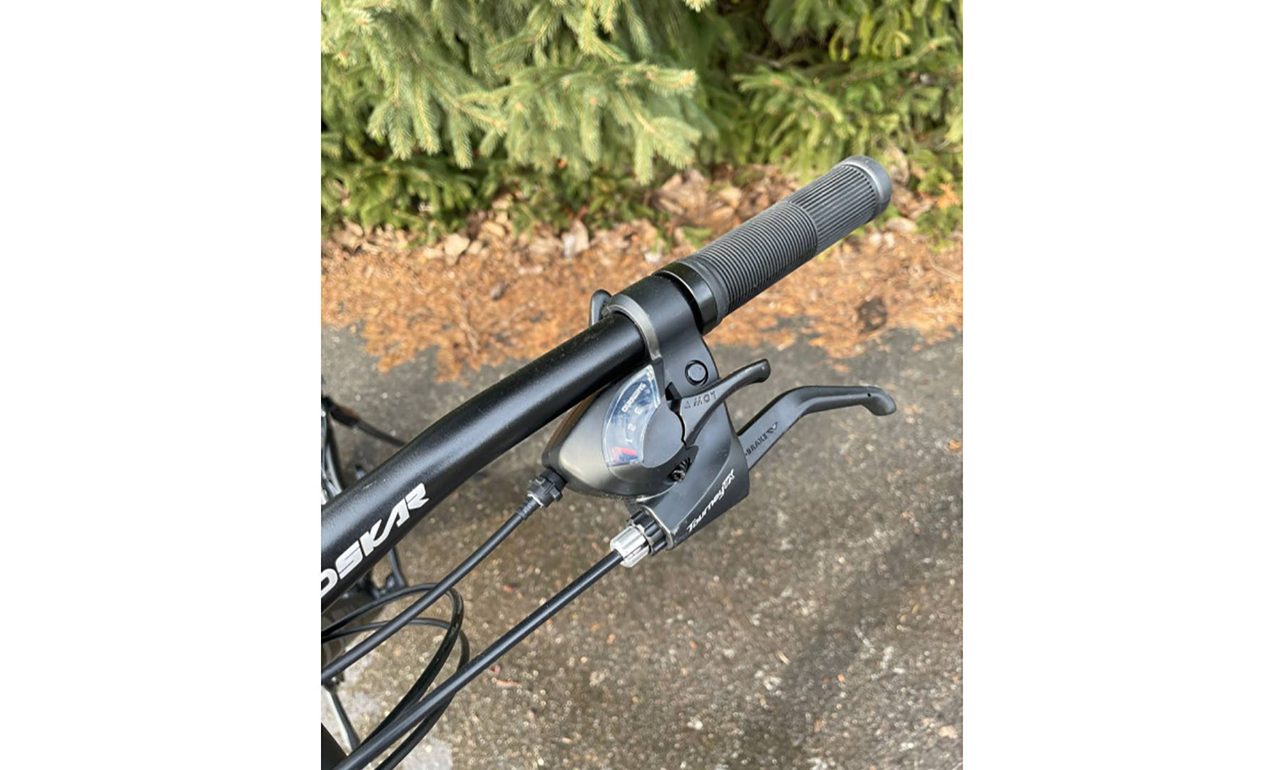 Велосипед Oskar Shadow 29" размер М рама 18" чорний матовий 4