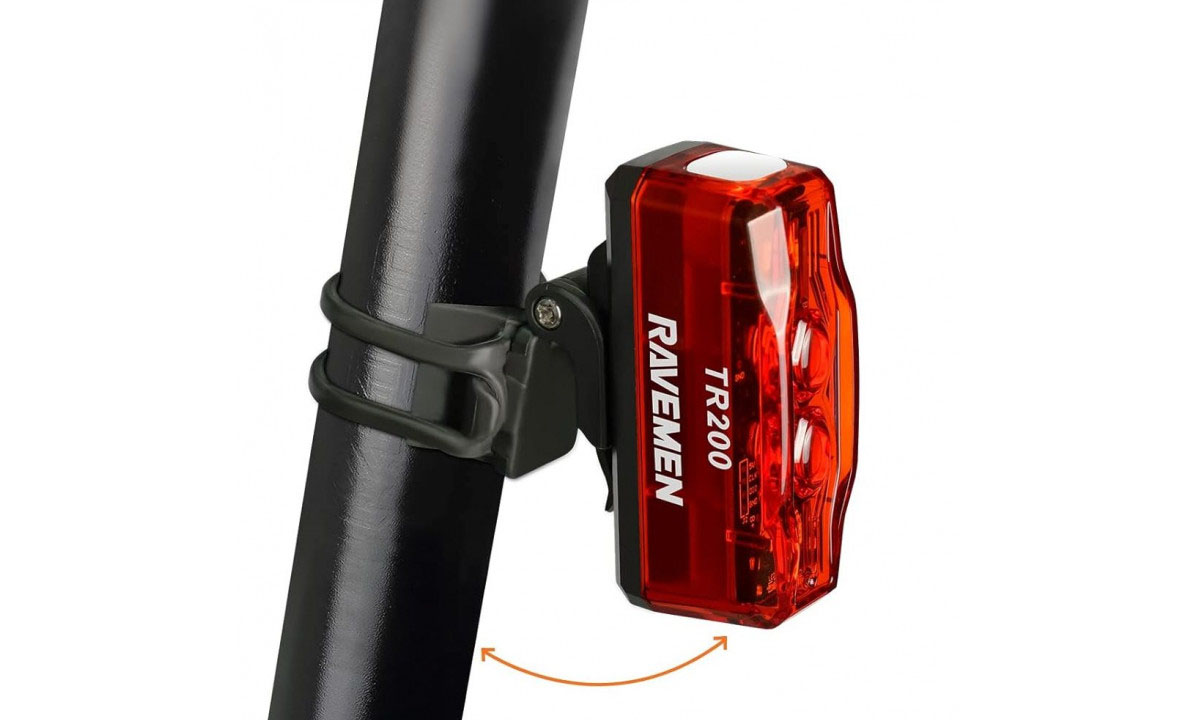 Заднє світло Ravemen TR200 (200 lm, 800 mAh) з датчиком руху 2