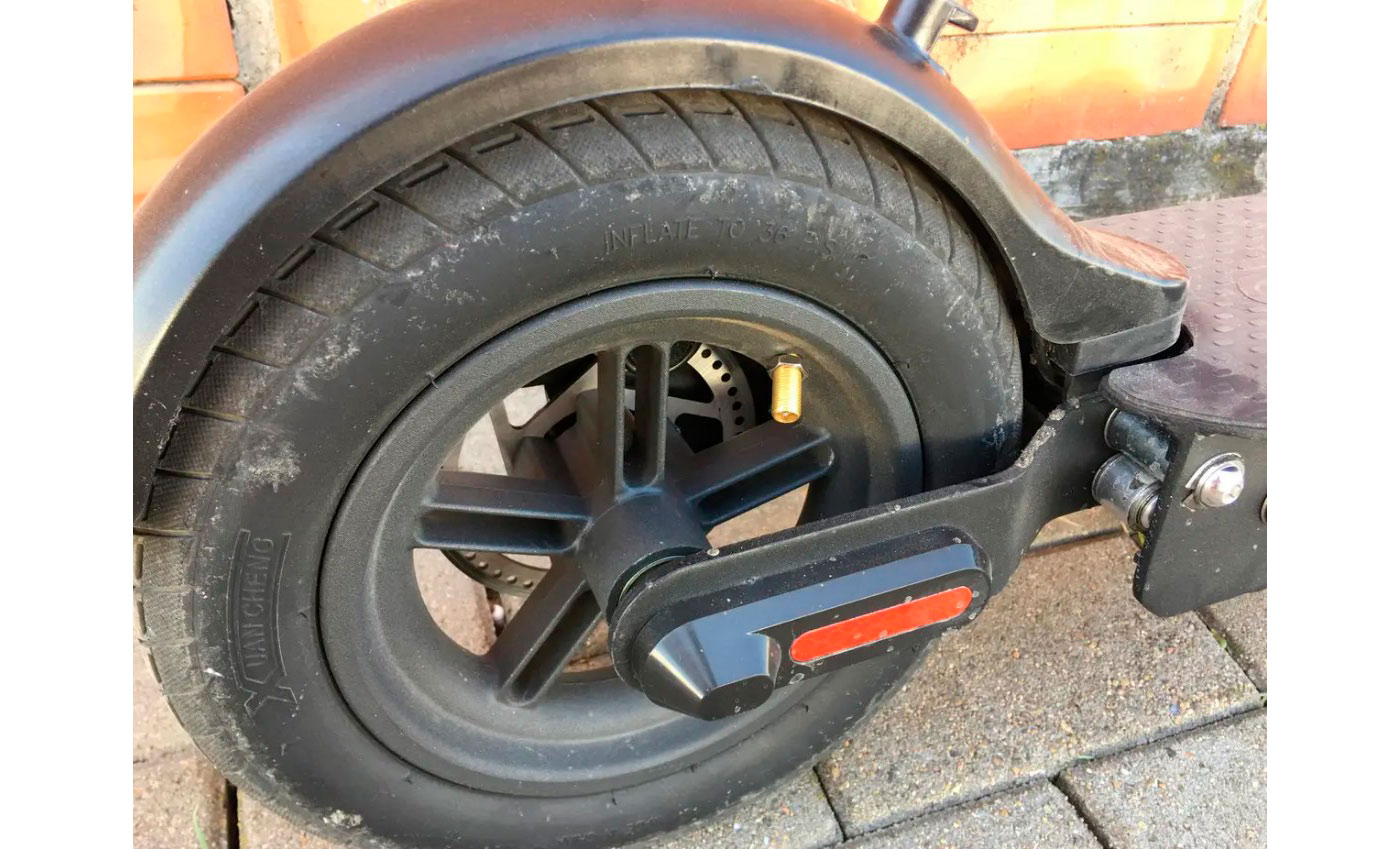 Электросамокат Crosser E9 MAX AIR 10" 600W, 36V, 15A с жесткой вилкой 3