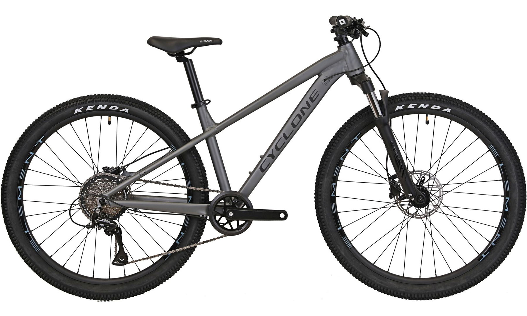 Фотография Велосипед Cyclone RX 26" размер рамы XS 2024 Серый (мат)