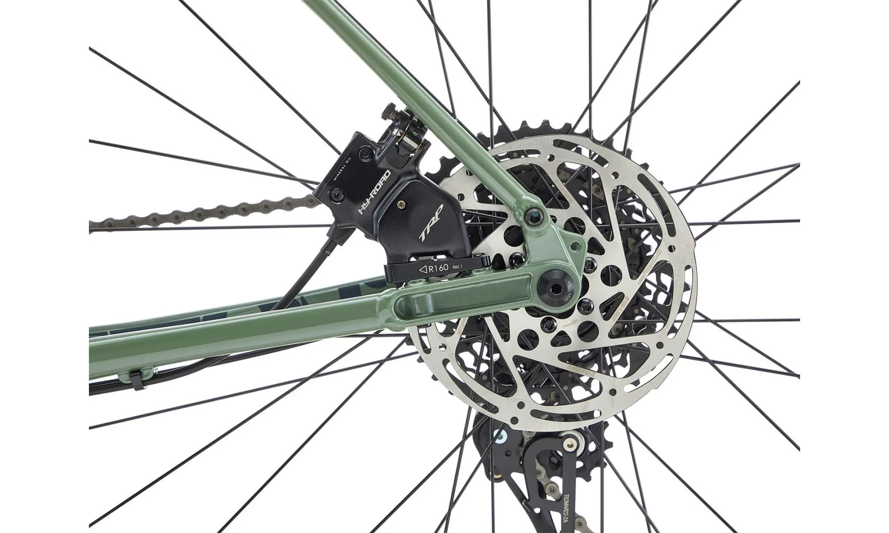 Велосипед гравийный KONA Libre 28" размер рамы XL (56 cm), 2024, зеленый 3