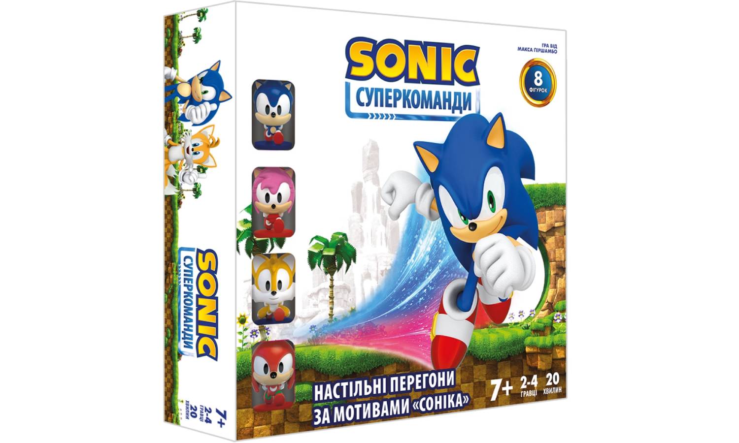 Настольная игра Соник. Суперкоманды (Sonic Super Teams) 