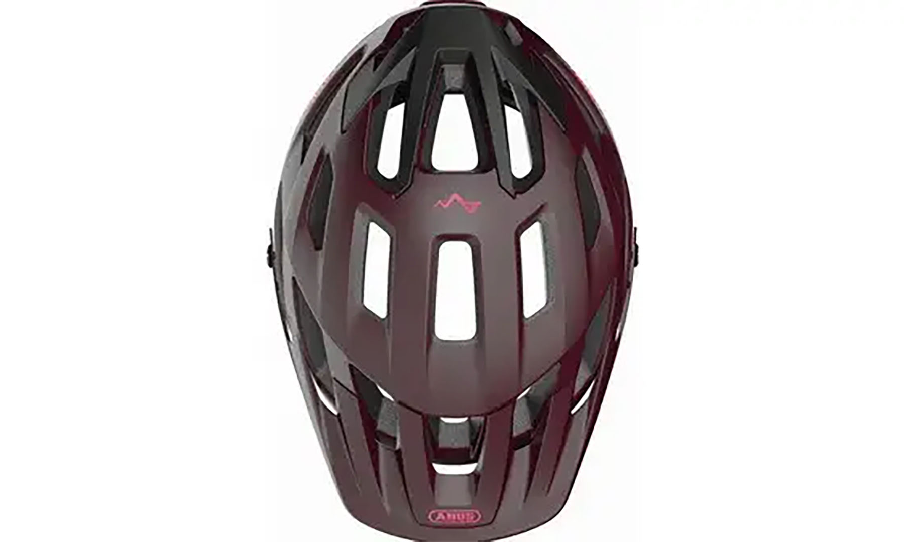Велошлем спортивный ABUS MOVENTOR 2.0 wildberry red, размер L (57-61 см), темно-красный 4