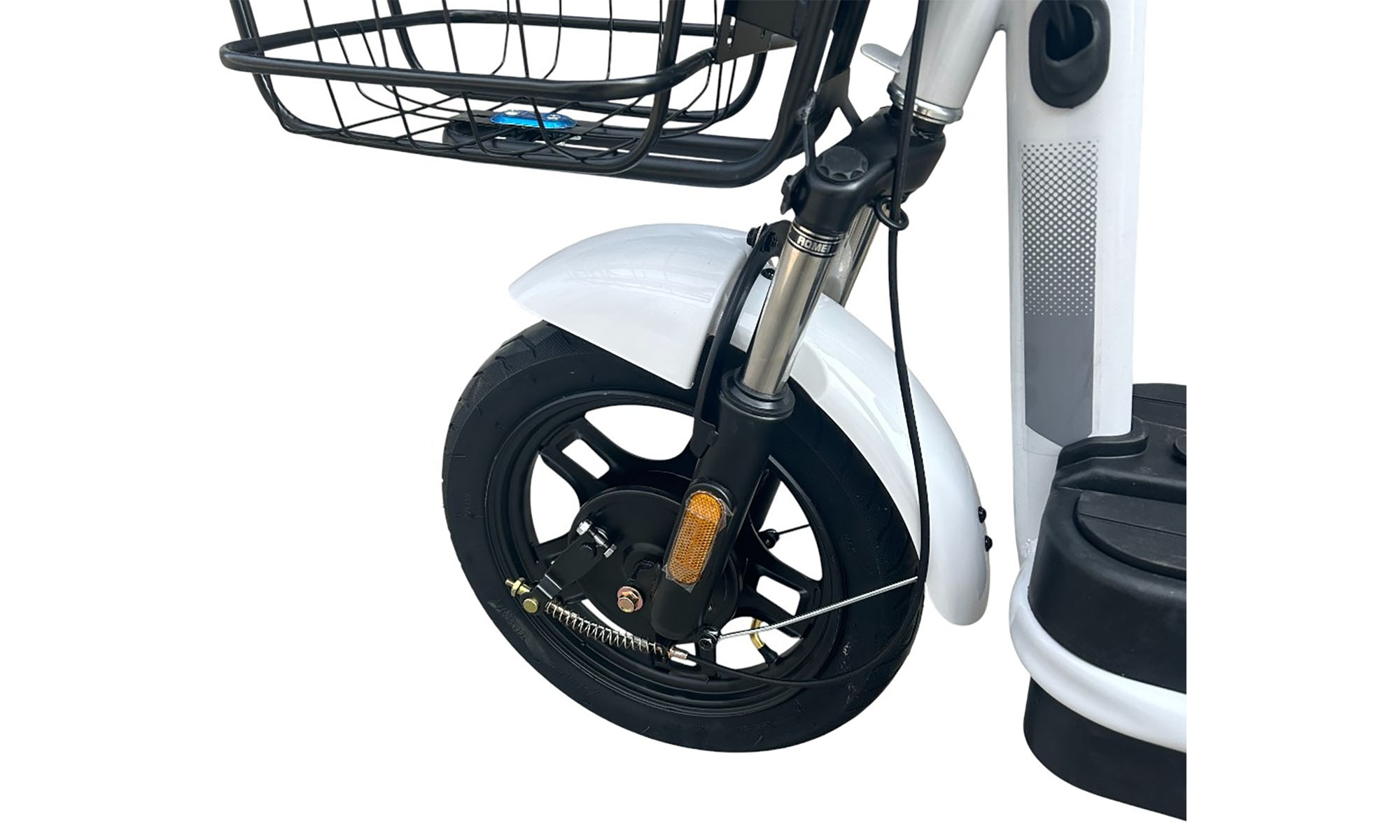 Велосипед с электромотором SPARK BUDDY 14", 48V/500W/12Ah, год 2026, Белый 2