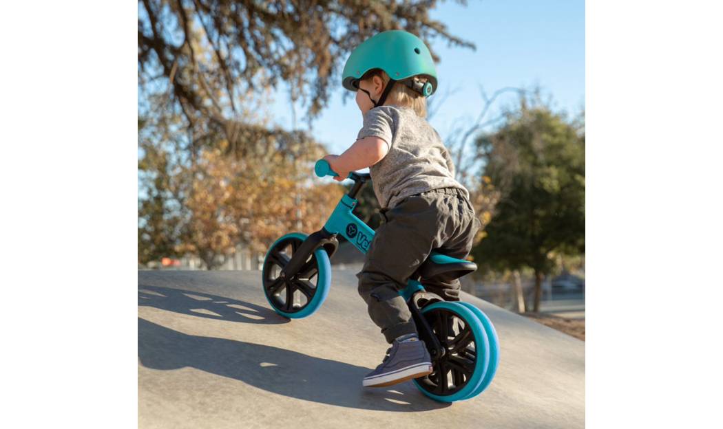 Біговел YVolution Yvelo Junior блакитний 7 Біговел YVolution Yvelo Junior блакитний 7