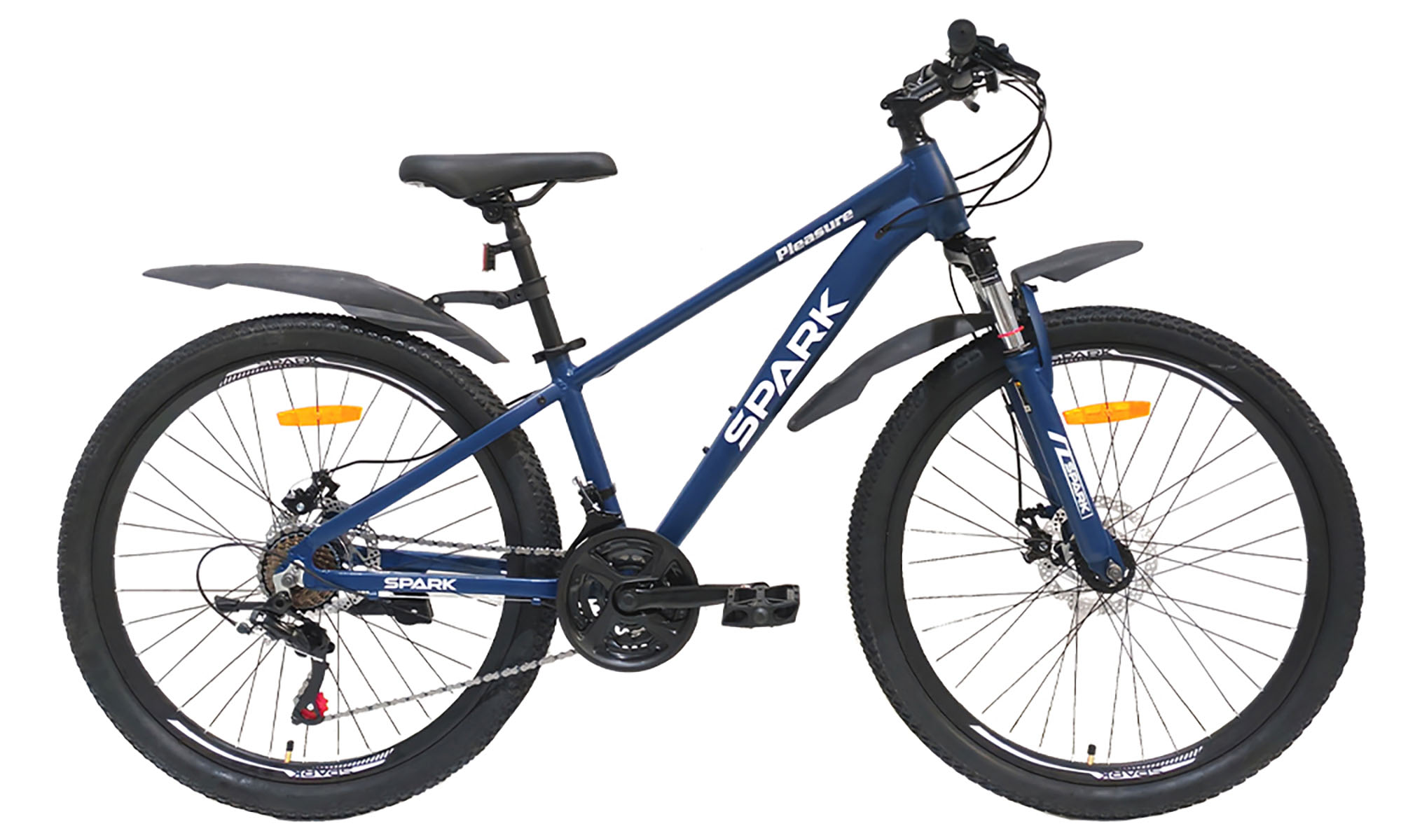 Велосипед SPARK PLEASURE 26", размер XS, рама 13", 2025, синий 