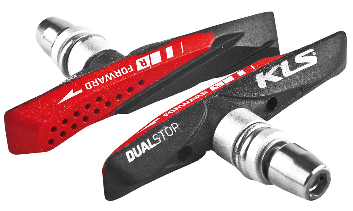 Фотография Колодки тормозные KLS Dualstop V-02 для V-Brake пара OEM