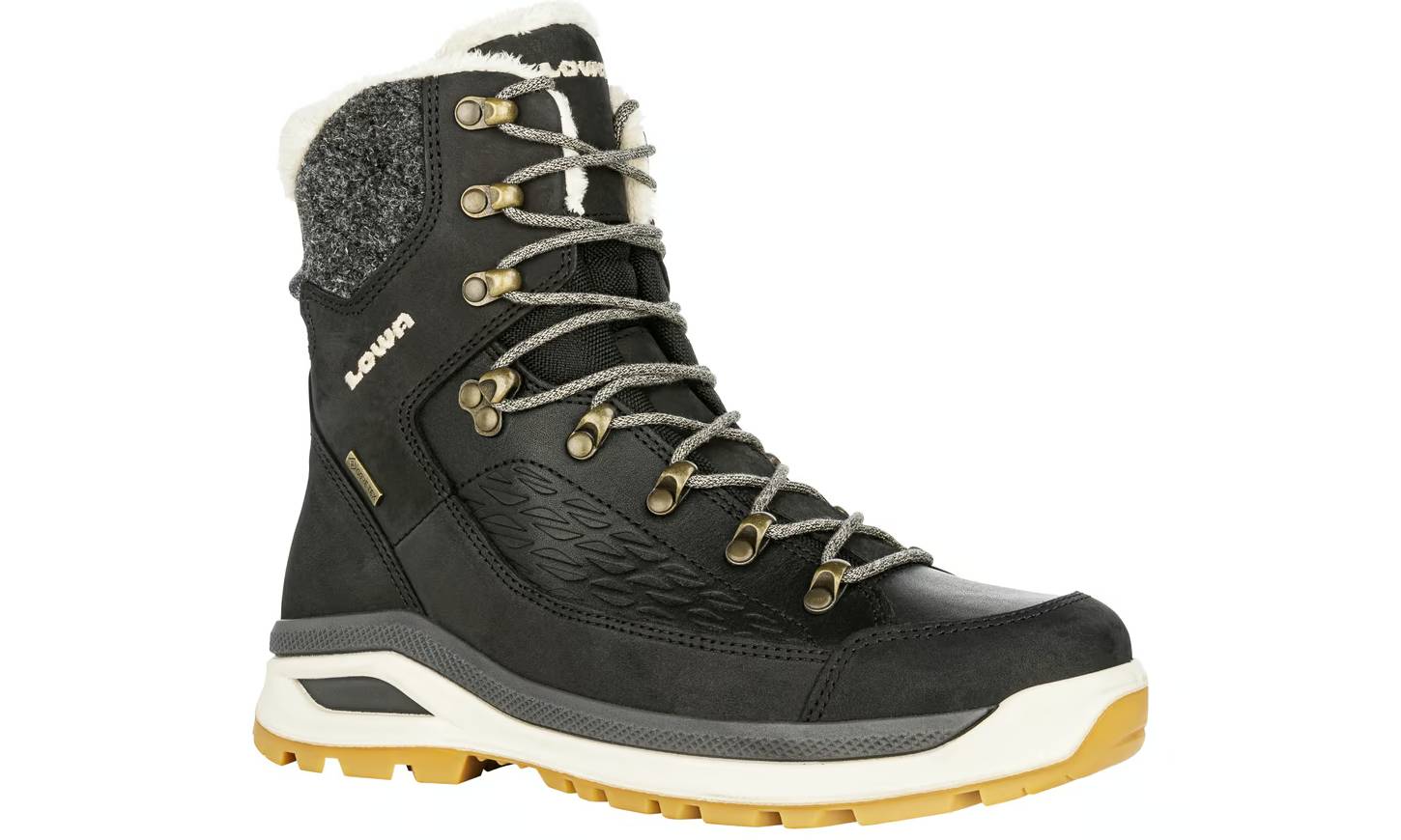 Ботинки женсксие LOWA Renegade Evo Ice GTX W black-champagne размер 40.0 5
