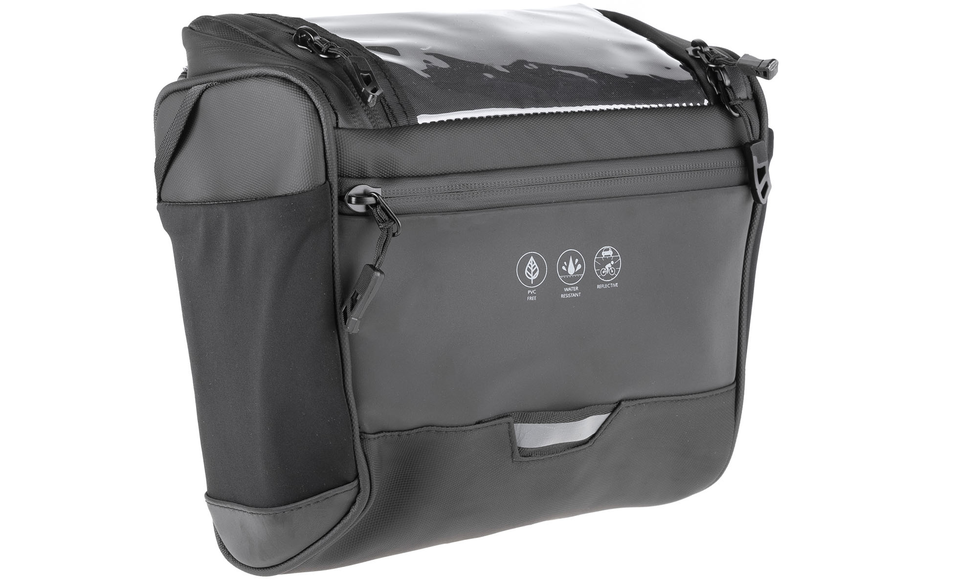 Сумка на кермо ONRIDE Handy 20, об'єм 4 л, водовідштовхуюча тканина, світловідбиваюча вставка 3