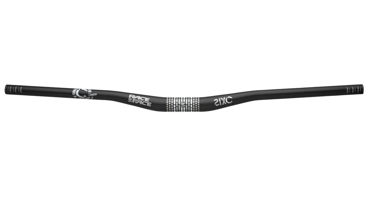 Кермо Race Face SixC, діаметр 31.8 мм, ширина 785 мм, підйом 3/4", чорний/сріблястий Кермо Race Face SixC, діаметр 31.8 мм, ширина 785 мм, підйом 3/4", чорний/сріблястий
