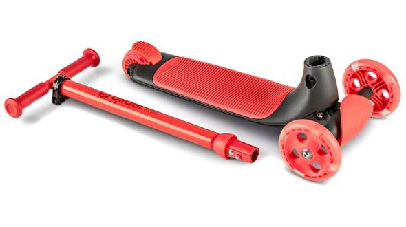 Самокат YVolution YGlider KIWI красный 3 Самокат YVolution YGlider KIWI красный 3