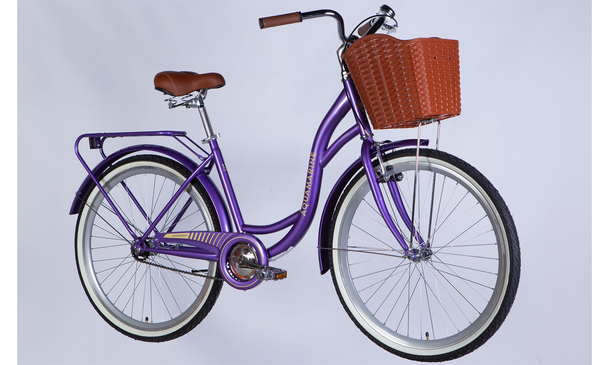 Фотографія Велосипед Dorozhnik AQUAMARINE BH 28", размер L, рама 19", 2025, фиолетовый  3