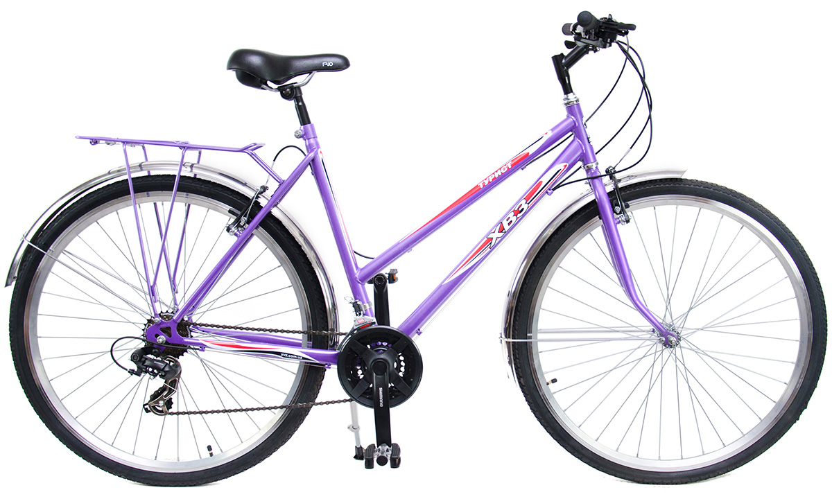 Фотографія Велосипед для туризму 28" ХВЗ Турист 2821 WD (2020) 2020 Фіолетовий 7