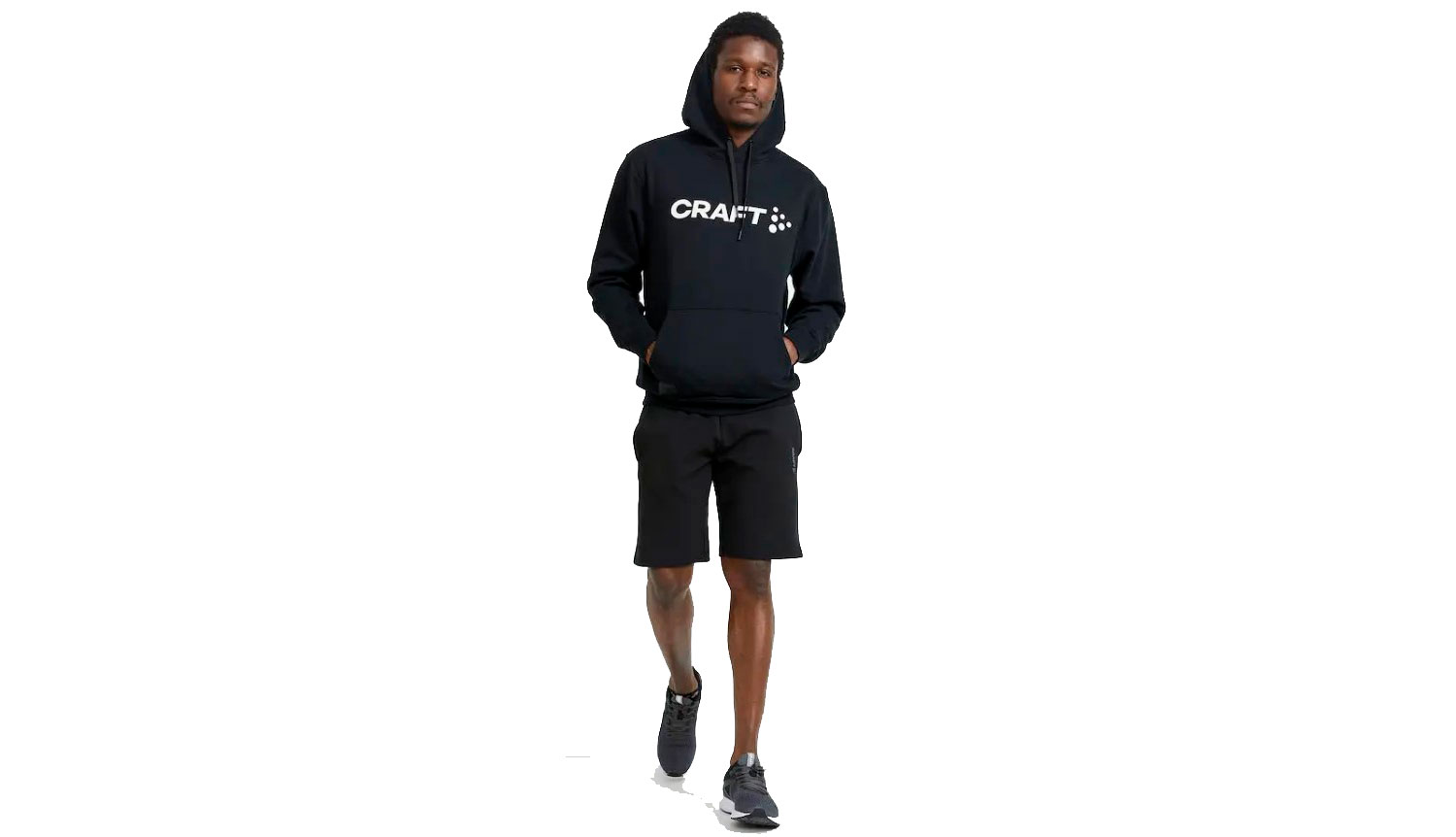 Кофта Craft CORE CRAFT HOOD мужская, размер М, сезон AW 22, черный 4