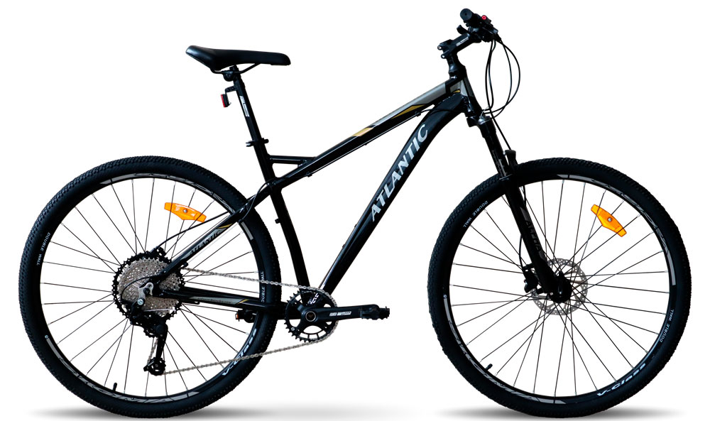 Фотографія Велосипед Atlantic Rekon RX Air 27,5" размер М рама 17 2022 Черно-серый