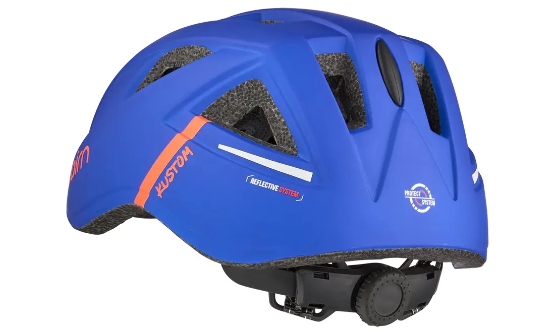 Велошлем Cairn Kustom Jr king blue розмір М 52-56 см 3 Велошлем Cairn Kustom Jr king blue розмір М 52-56 см 3
