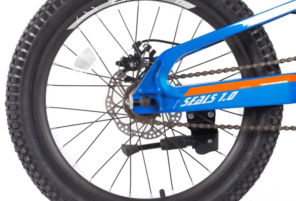 Велосипед Trinx SEALS 1.0 20" Blue-Silver-Orange 4 Велосипед Trinx SEALS 1.0 20" Blue-Silver-Orange 4