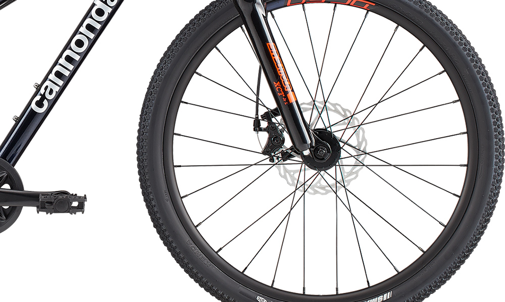 Велосипед Cannondale TRAIL OS 24" (2021) 2020 Сине-белый 2