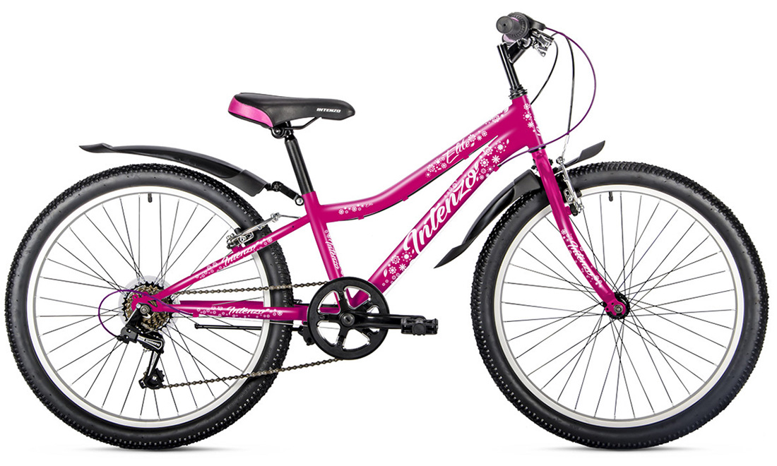 Фотографія Велосипед Intenzo ELITE V-brake 24" (2020) 2020 Рожевий