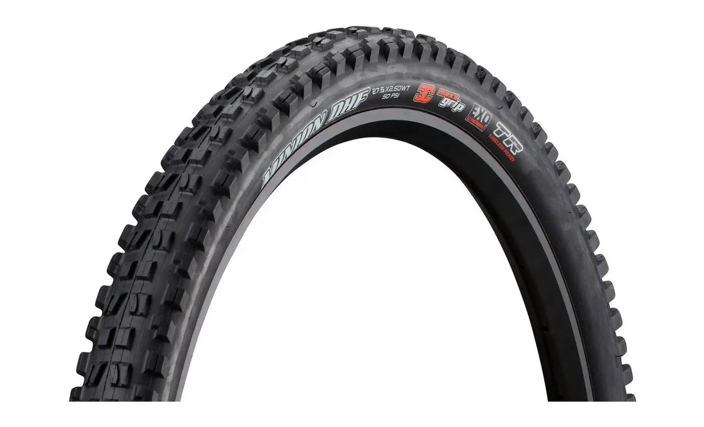 Фотография Покрышка Maxxis MINION DHF  27.5X2.50WT TPI-60 Foldable 3CG/EXO/TR 3