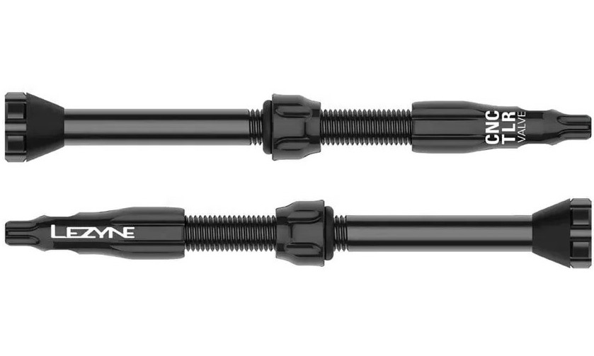 Ниппель для бескамерки Lezyne CNC TLR Valve, длина 60 мм, комплект 2 штуки, черный Ниппель для бескамерки Lezyne CNC TLR Valve, длина 60 мм, комплект 2 штуки, черный