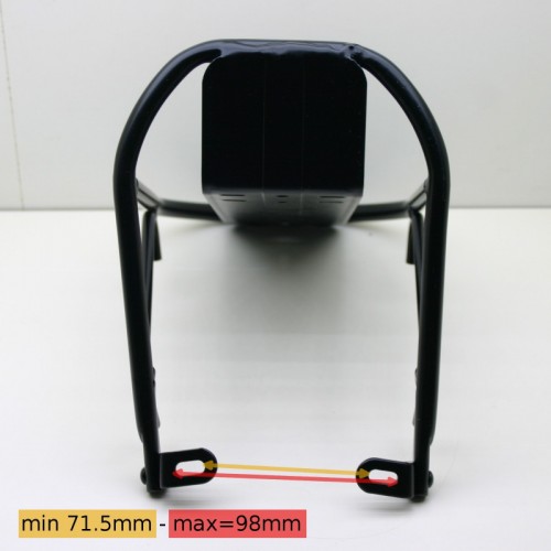 Багажник KAIWEI передний, Alu, Черный 3