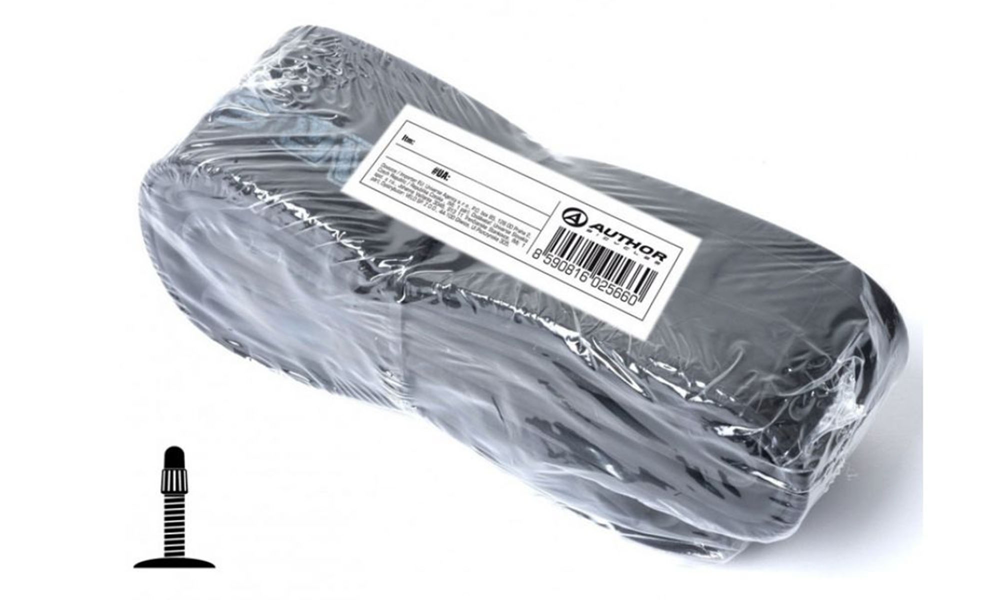 Велокамера Author ALT 28" 700X25/38C (25/38-622/630), ніпель FV, OEM Велокамера Author ALT 28" 700X25/38C (25/38-622/630), ніпель FV, OEM