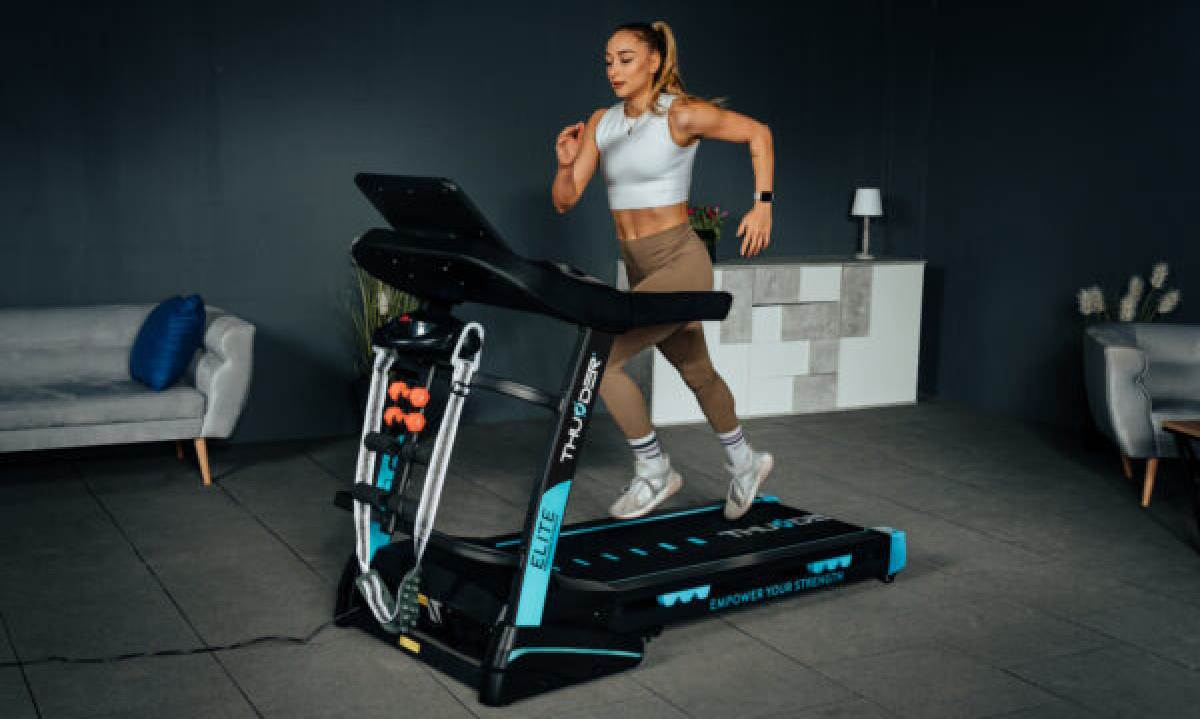 Беговая дорожка THUNDER ELITE-DS-BLACK 2 Беговая дорожка THUNDER ELITE-DS-BLACK 2