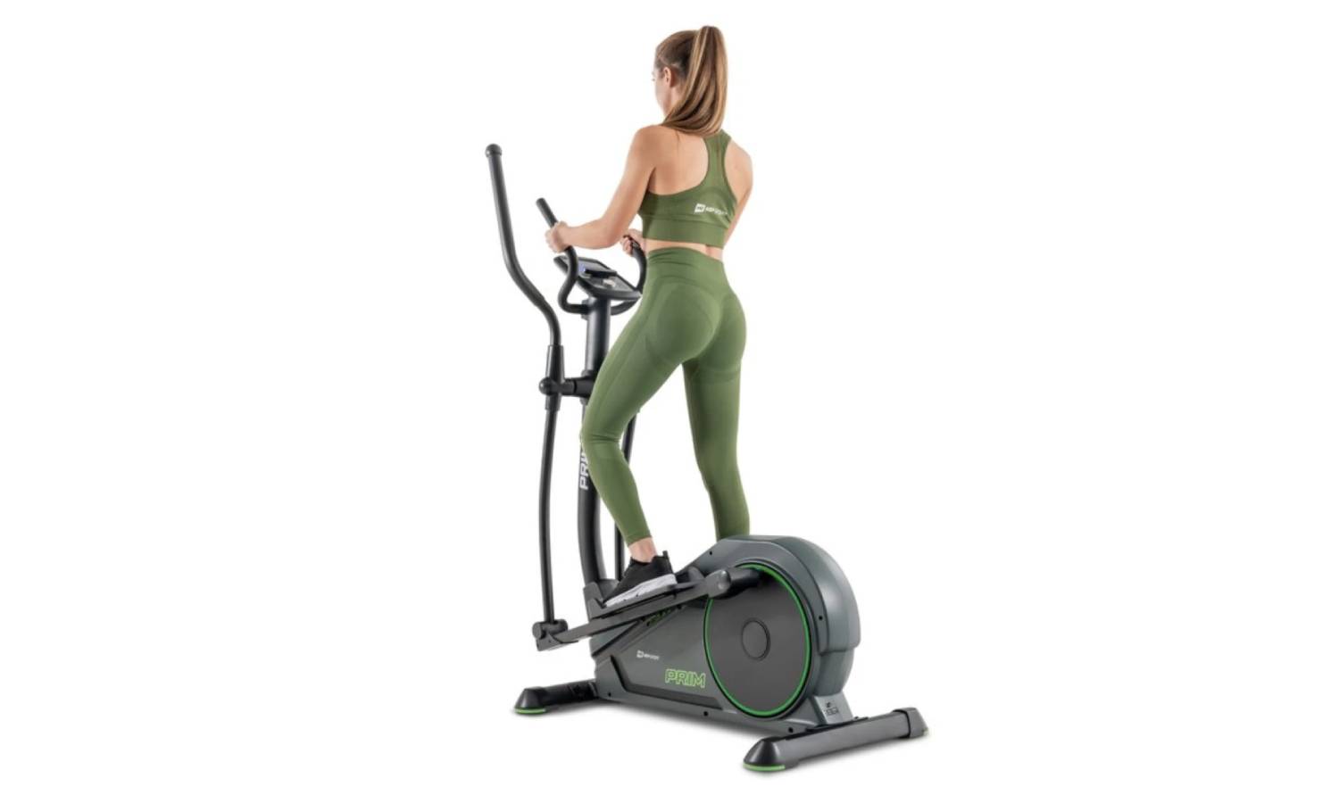 Фотография Орбитрек Hop-Sport HS-120C Prim черно-зеленый + мат 8